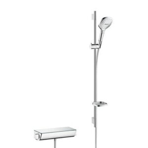 Hansgrohe doucheset thermostaatkraaan + glijstangset 90cm Raindance select 27039000