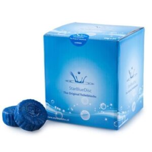 StarBlueDisc toiletblokjes jaar verpakking a 24 stuks blauw 242122150