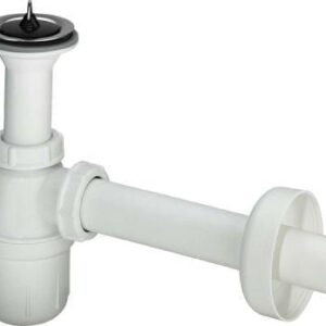 Viega sifon project pvc plugbekersifon met muurmuis en rozet 103927 -C6K-