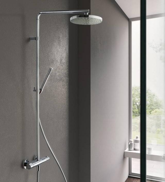 Gelijkwaardig Resultaat knuffel Hotbath doucheset / showerpipe met thermostaatkraan SDS7CR – Welbie  Groesbeek