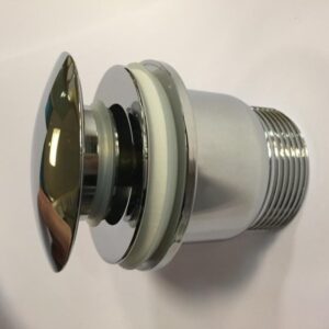 Welsan bad clickplug 1 1/2 chroom
