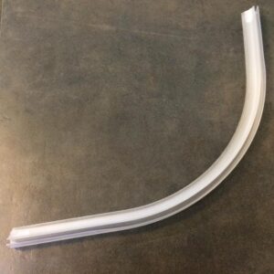 Sealskin Object / 6000 W horizontale douchedeurafdichting 1/4 rond t.b.v. inloopdouche