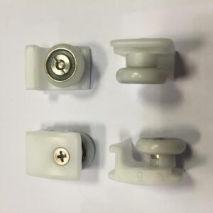 Novellini set 4 loopwielen met bevestging R02HAA -B6A-