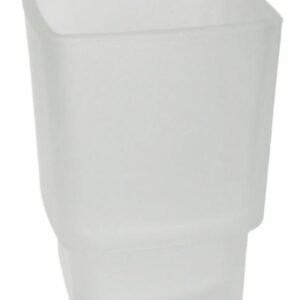 Los glas vierkant square melkglas s-line