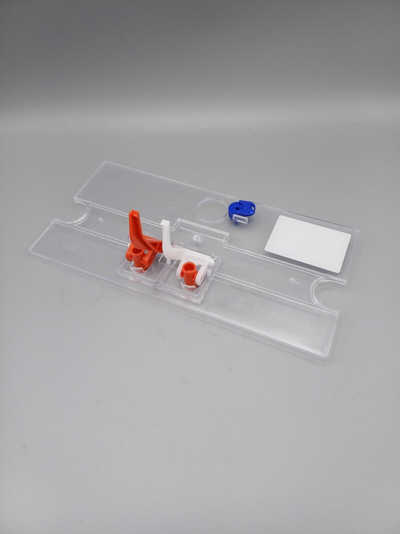 Sanit/Plieger ombouwset van single flush Neckar naar duospoel,incl.binnenwerk Drukplaat wit - Afbeelding 3