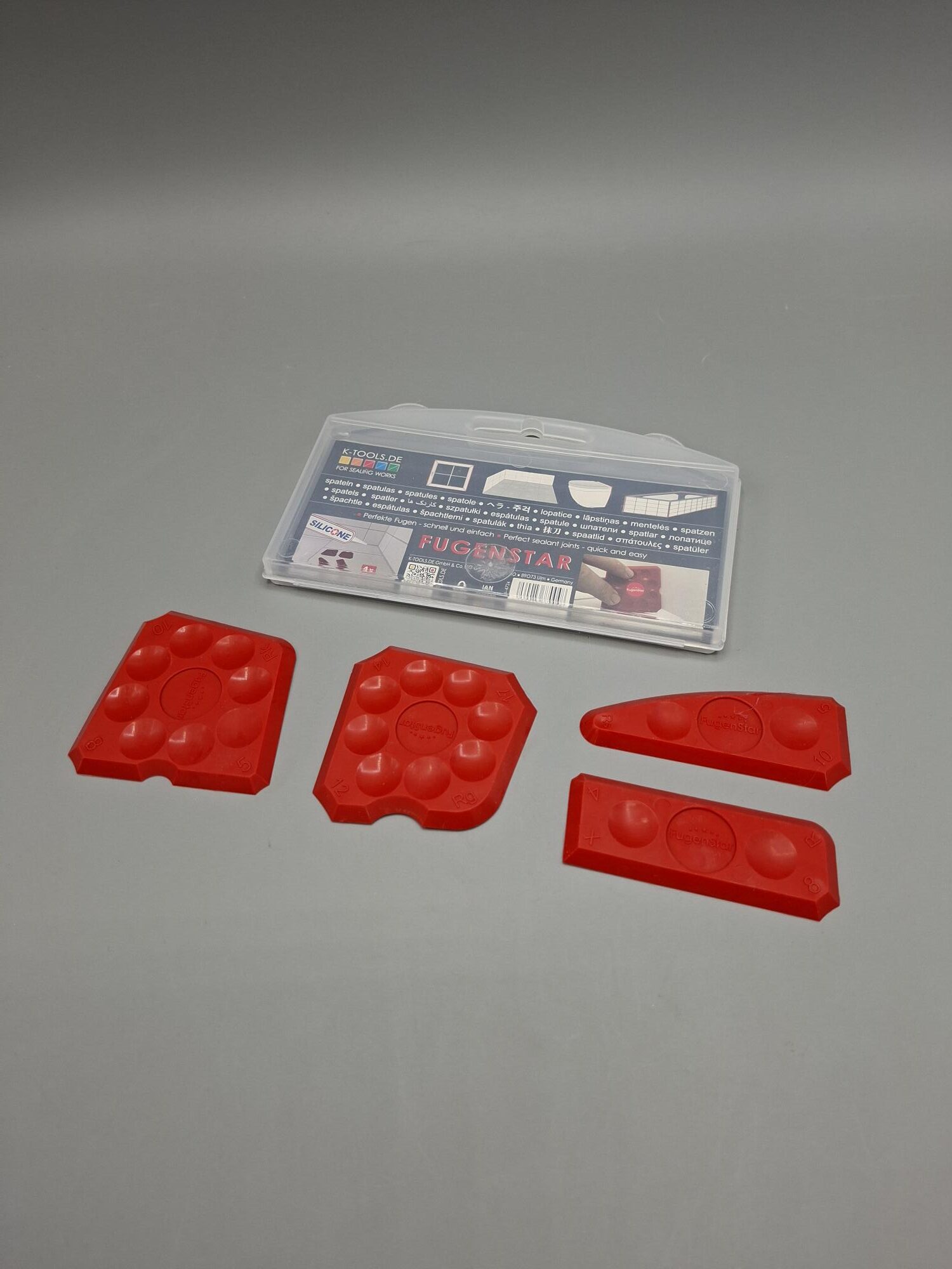 Fugenstar Voegenstrijkset, het hulpmiddel voor het kitten van strakke kitnaden voegnaden