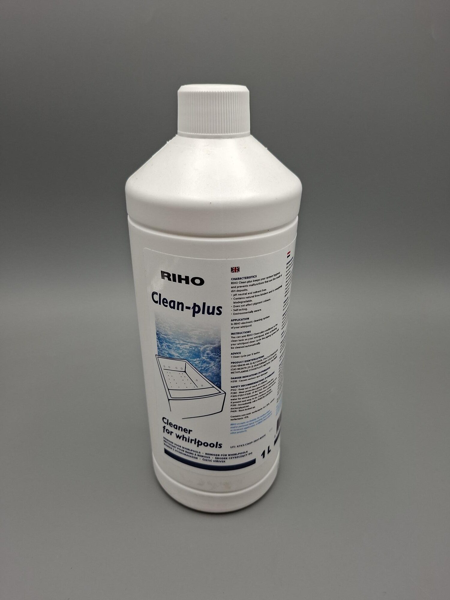 Riho Clean Plus whirlpool cleaner / reiniger 1 liter.
