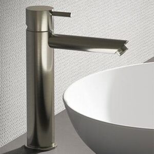 Hotbath Cobber 1-hendel wastafelkraan met rechte uitloop chroom CB003MSCR