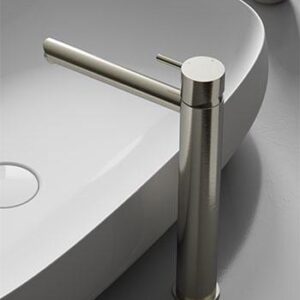 Hotbath Cobber 1-hendel wastafelkraan rechte uitloop chroom CB003HSCR