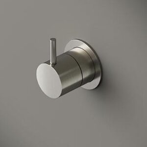 Hotbath Cobber inbouw douche stopkraan 1-hendel rond chroom CB010CR