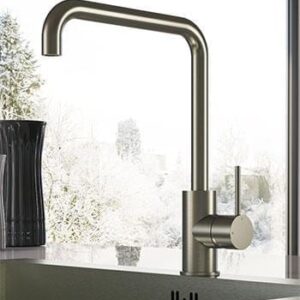 Hotbath Cobber  1-hendel keukenkraan met geb. draaibare uitloop chroom CB041CR