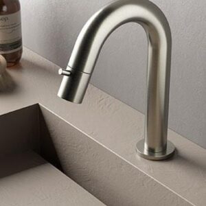 Hotbath Cobber fonteinkraan met gebogen uitloop U001 chroom