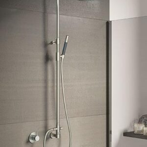 Hotbath Cobber complete stortdouche met hoofddouche en handdouche chroom (zonder kraan) M427CR