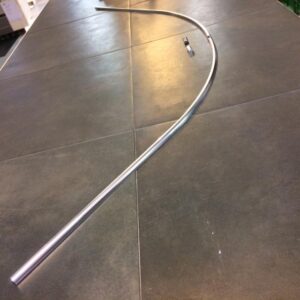 Sealskin lekdorpel 1/4 rond zilver hoogglans Duka 5000-1
