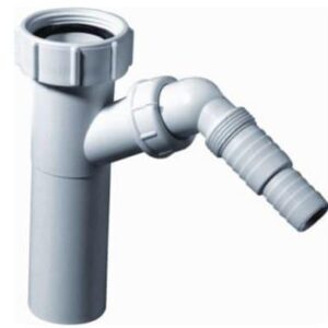 Mcalpine T-stuk met tule 40mm wit 0055050
