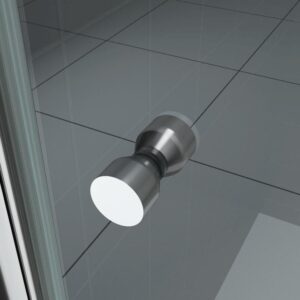 Welsan Douchedeur knop budget chroom rond -A1i-