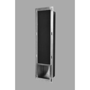 Welsan inbouw toiletrolhouder rvs t.b.v. 5-rollen