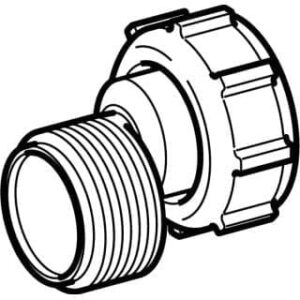 Geberit Unifill impuls 380 excentrische aansluiting 240.711.00.1 -D5D-