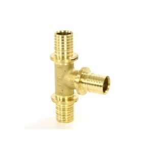 TECEflex persfitting 17x2.75 T stuk Standaard messing 760016