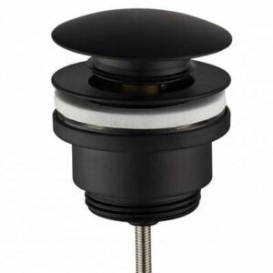 Welsan Click afvoerplug 11/4x32mm mat zwart