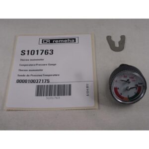Remeha Tzerra manometer / thermometer los S101763