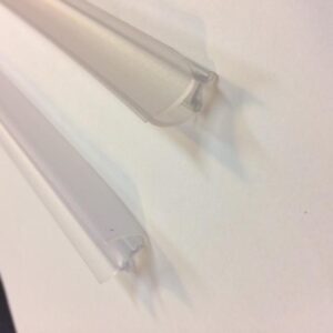 Sealskin Getwet C205 Vertikale lekstrip, GUM E371 voor 6mm glas ca. 195cm lang