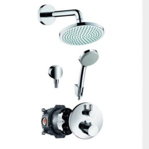 Hansgrohe Croma showerset thermostaat, hoofddouche, handdoucheset 26473000