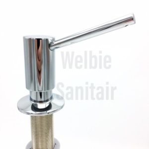 Welsan Inbouw zeepdispenser t.b.v o.a. keuken blad chroom