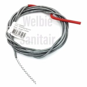 Welsan ontstoppingsveer 5mm 3mtr lengte universeel