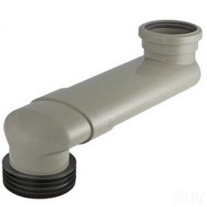 Geberit sprong bocht  / verloop 90 - 110mm grijs 145 - 345mm 388.350.29.1