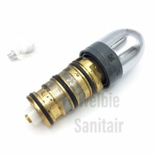 Plieger Summer new thermostaat patroon inclusief knop chroom 0496056