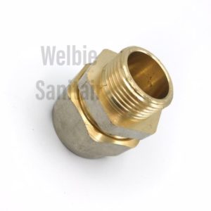 Henco overgang koppeling 26x3mm x 3/4 Buitendraad art. 1-2605-S