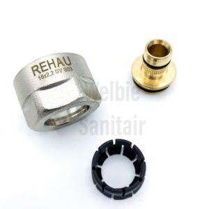 Rehau knelkoppeling 16 x 2,2 mm x 3/4" euroconus -A2H-