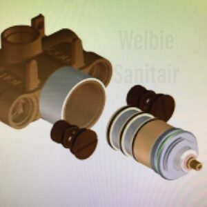 Hotbath SPOM62 thermostaat ring 009 / 007 chroom B25