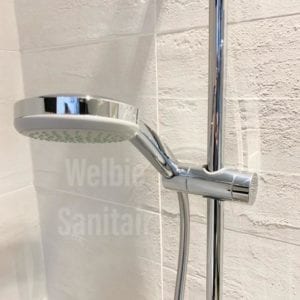 Welsan universele glijstuk handdouchehouder voor glijstang 18-25mm - Afbeelding 3