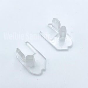 Sealskin set eindstukjes t.b.v. magneetprofiel boven/onder -A4D-