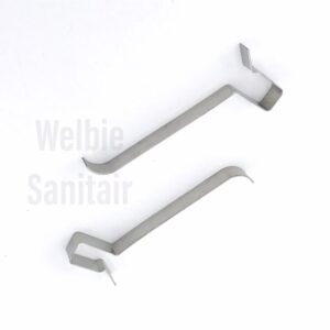 Tece bedieningsplaat veer set a 2 stuks art. 9820020 -D2G-