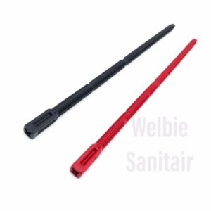 Tece bedienings stangen set rood zwart art. 9820022 -D2G-
