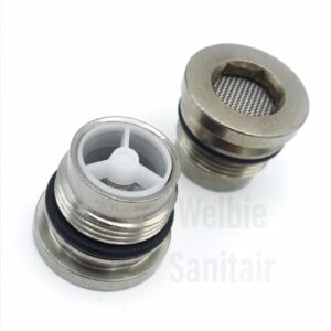 Hotbath SPOM70 filter + keerklep + behuizing voor opbouw kraan set a 2 stuks