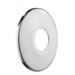 Chroom rozet 1/2"x 5mm hoog