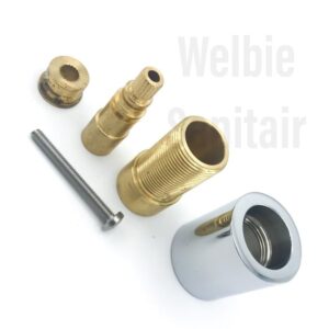 Hotbath verlengset Laddy / Friendo stop-omstelkraan 30mm SPOM117+114