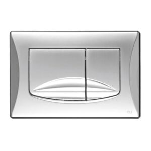 Oli - Oliver River - Adriatico / Mech bedieningspaneel mat chroom dual flush - dubbele spoeling -D4K-