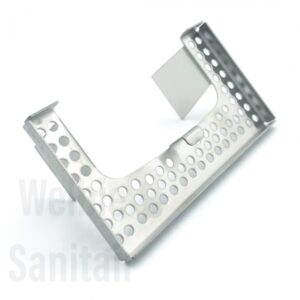 Rvs haarfilter / haarvanger tbv douche drain 3862740 -C7G-