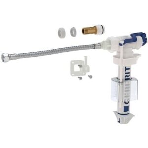 Geberit type 380 vlotterkraan 240.785.00.1  buitendraad met ophangbeugel voor spoelreservoir 3/8