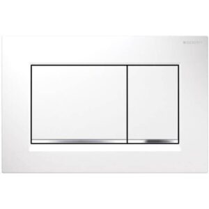 Geberit Sigma30 Bedieningspaneel closet urinoir 115.883.KJ.1 wit chroom