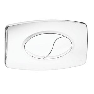 OLI OLiver ORIENTAL dual flush BEDIENINGSPANEEL WIT tbv inbouwreservoir 31x19cm