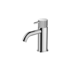 Hotbath Cobber X CX003CBBP wastafelkraan laag geborsteld messing / brushed Brass / PVD