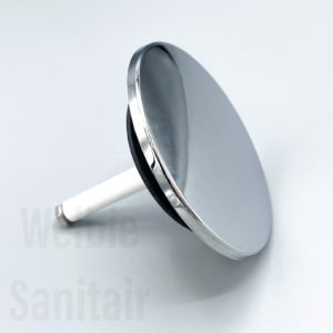 Sealskin badstop plug zilver hoogglans / chroom badwaste