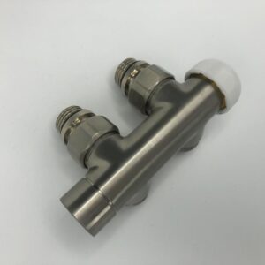 JAGA DECO PRO onderblok HAAKS 5094.433 geborsteld RVS look