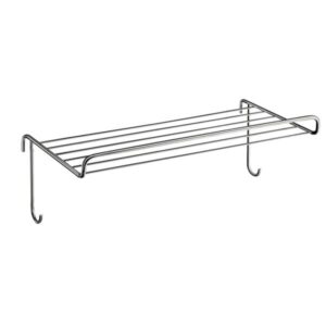 Smedbo Dry handdoekrek FK737 42.7x22.3x17.4cm voor designradiator FK700-FK702 Chroom